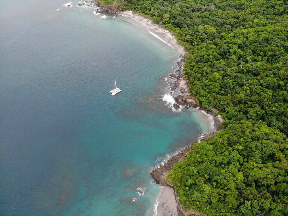 Catamarans exploring Guanacaste